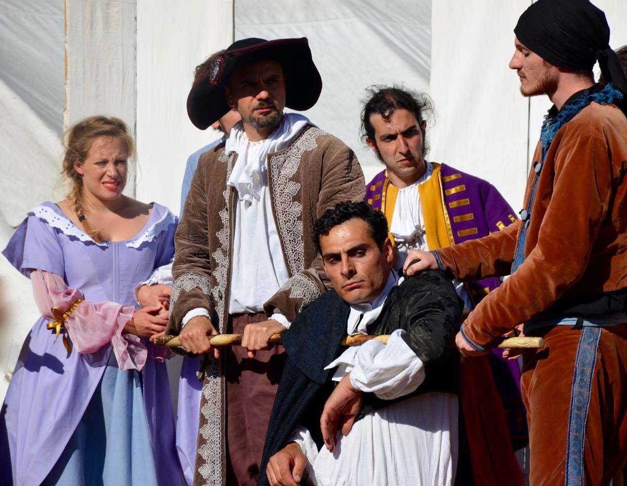 Andrea Corvo — commedia arte Versailles