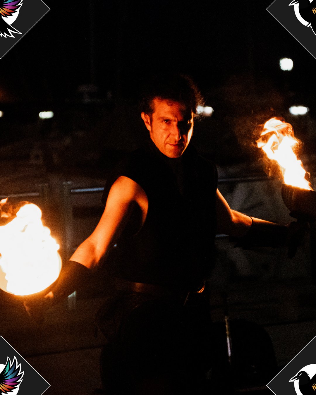 Andrea Corvo — fuoco eventi piazza