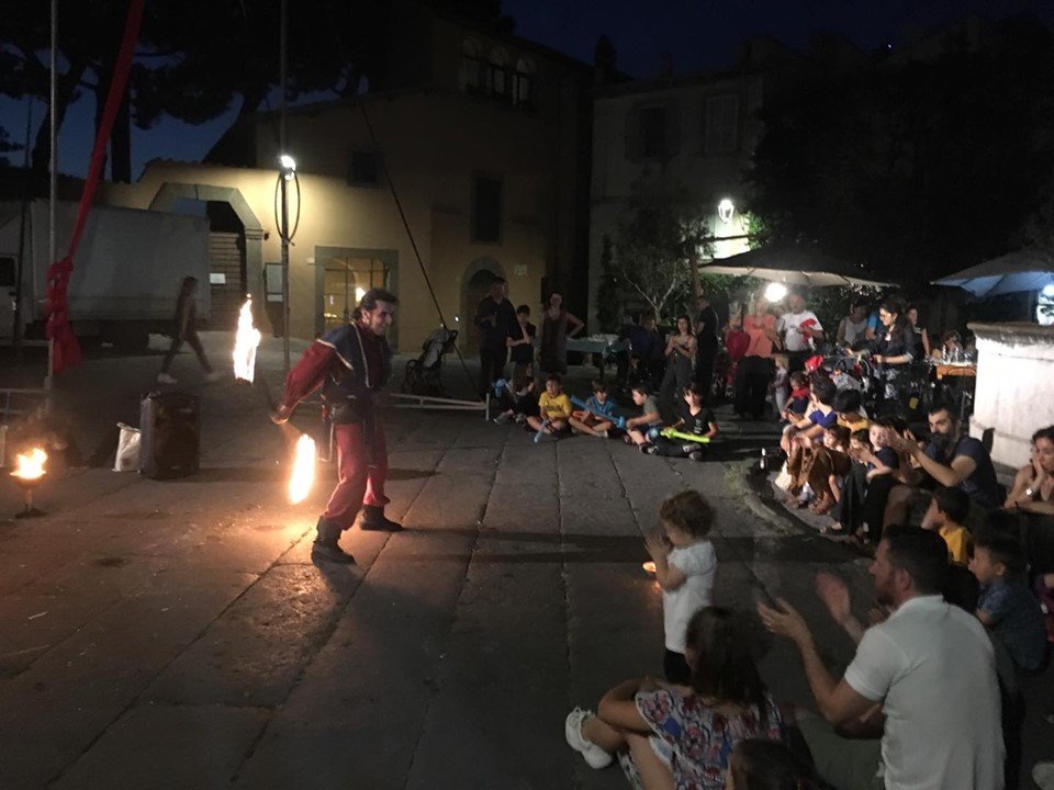 Andrea Corvo — fuoco festival Ludika Viterbo