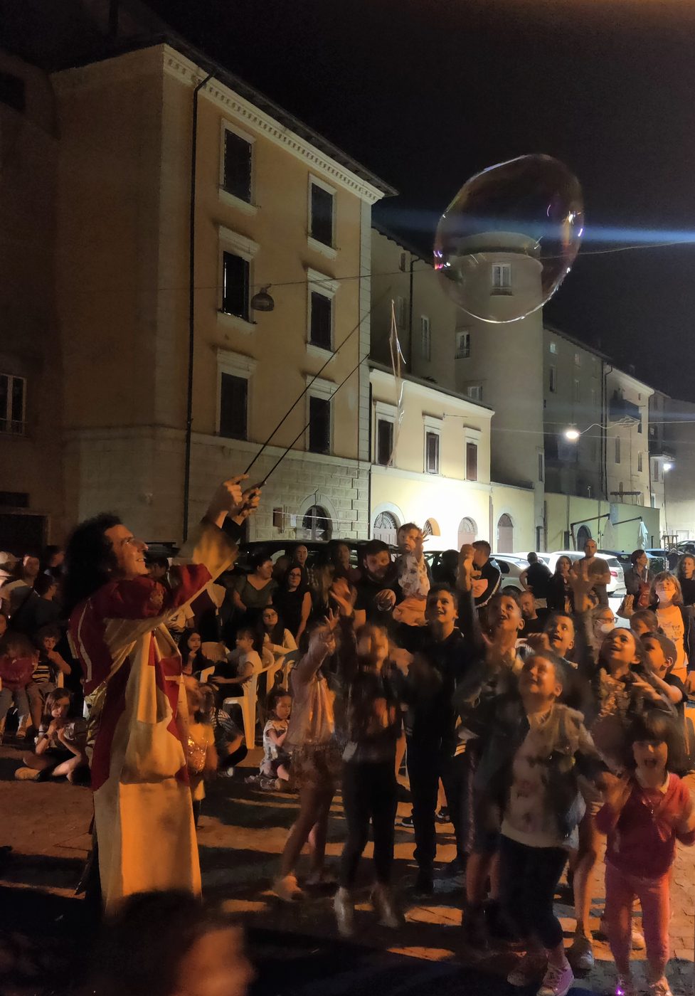 Andrea Corvo — Doktor Bubble in piazza