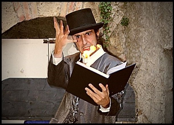 Andrea Corvo — Vincent Deuxième, magia con fuoco